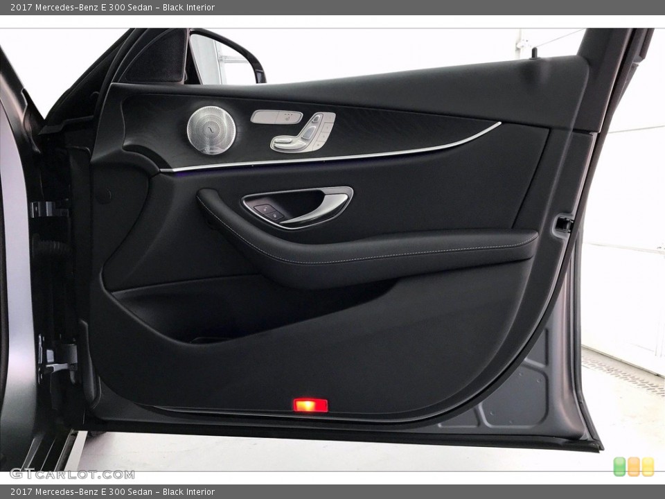 Black Interior Door Panel for the 2017 Mercedes-Benz E 300 Sedan #138379762