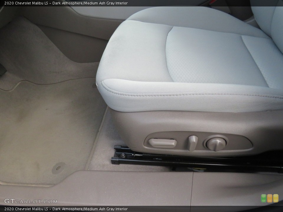 Dark Atmosphere/Medium Ash Gray Interior Front Seat for the 2020 Chevrolet Malibu LS #138383839