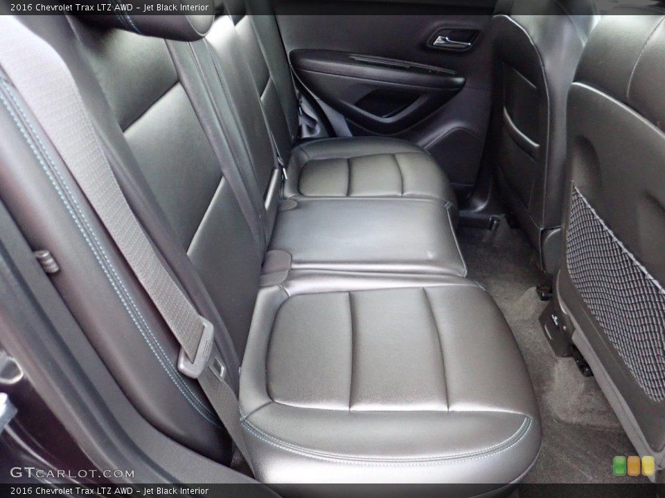 Jet Black Interior Rear Seat for the 2016 Chevrolet Trax LTZ AWD #138386669