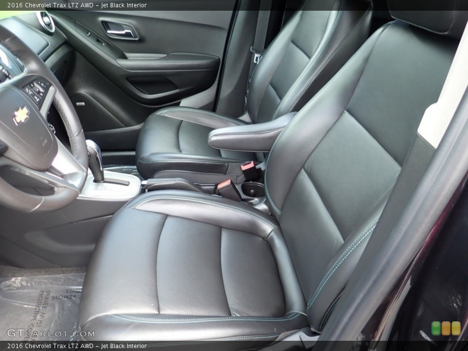 Jet Black Interior Front Seat for the 2016 Chevrolet Trax LTZ AWD #138386713