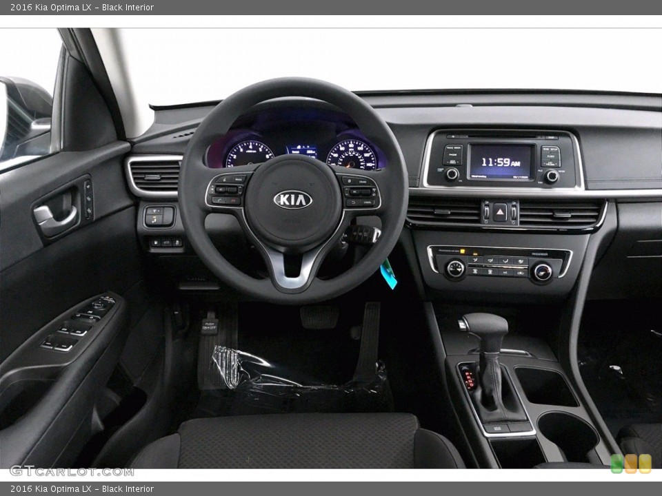 Black Interior Dashboard for the 2016 Kia Optima LX #138388681