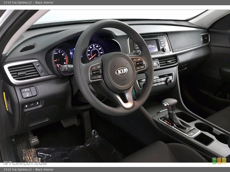 Black Interior Dashboard for the 2016 Kia Optima LX #138388801