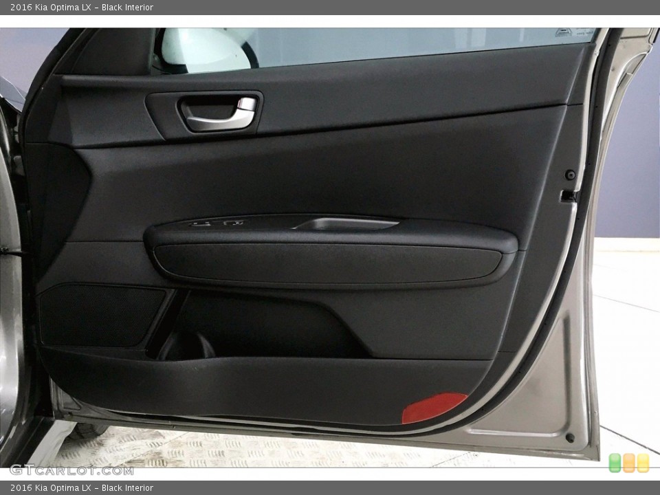 Black Interior Door Panel for the 2016 Kia Optima LX #138388822