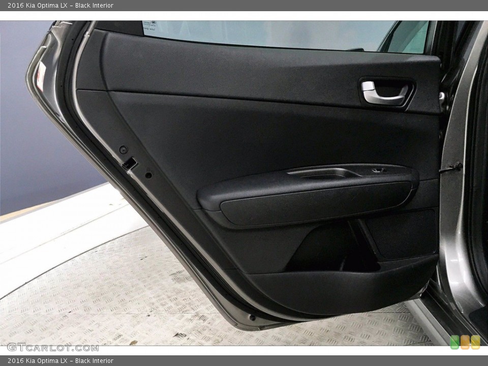 Black Interior Door Panel for the 2016 Kia Optima LX #138388831