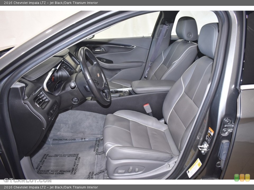 Jet Black/Dark Titanium Interior Photo for the 2016 Chevrolet Impala LTZ #138391683