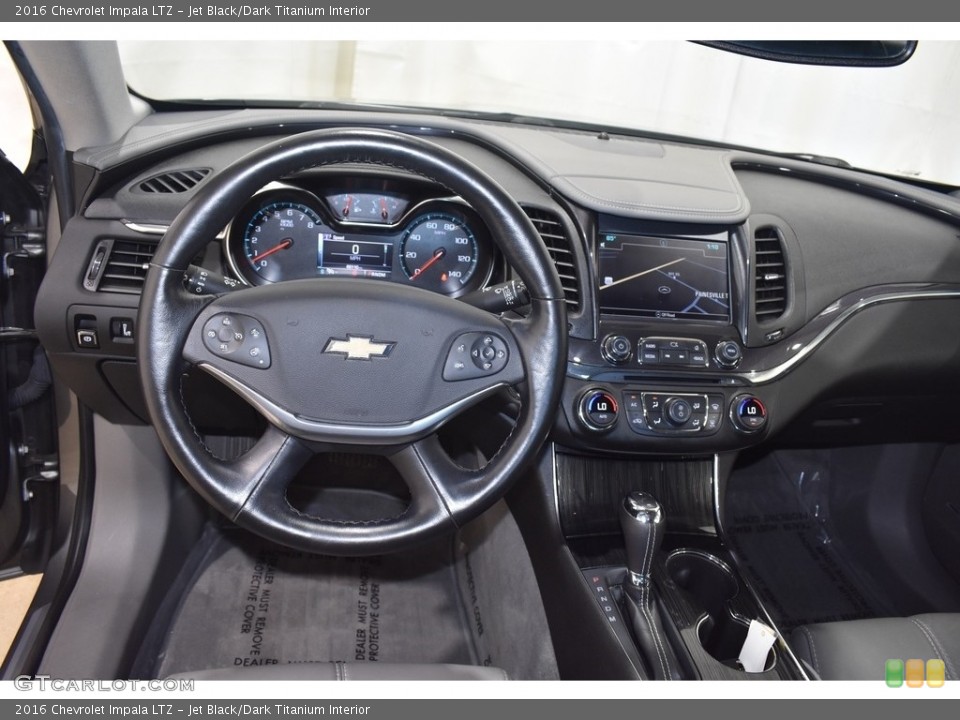 Jet Black/Dark Titanium Interior Dashboard for the 2016 Chevrolet Impala LTZ #138391782