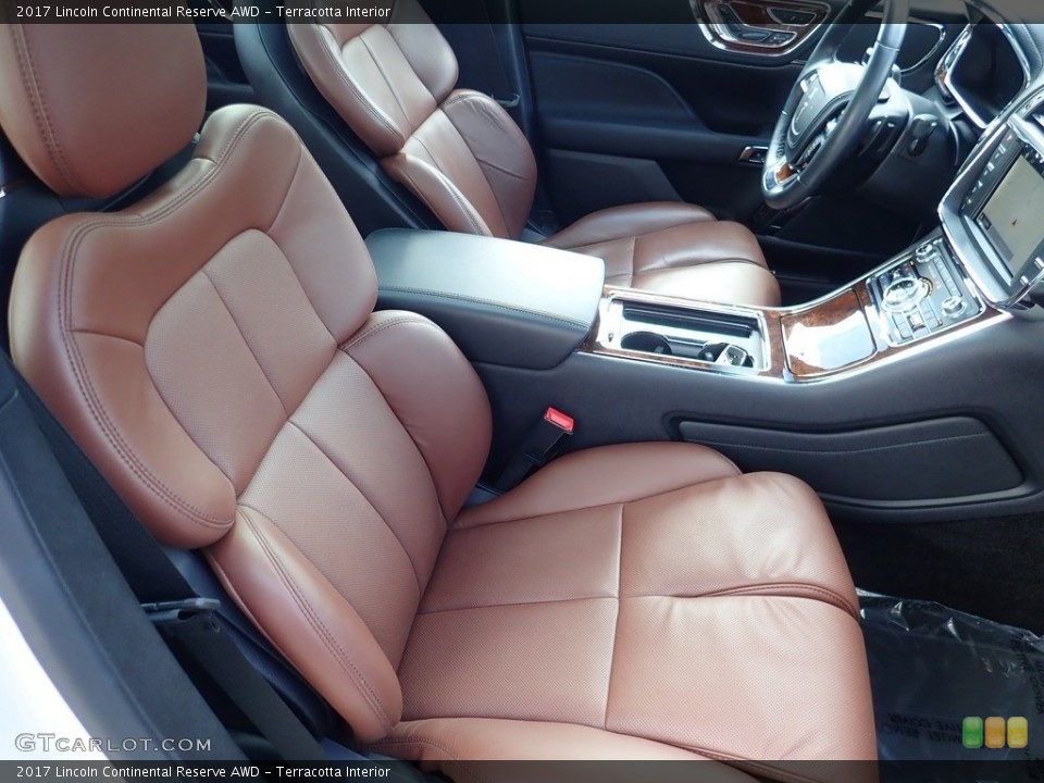 Terracotta Interior Front Seat for the 2017 Lincoln Continental Reserve AWD #138392028