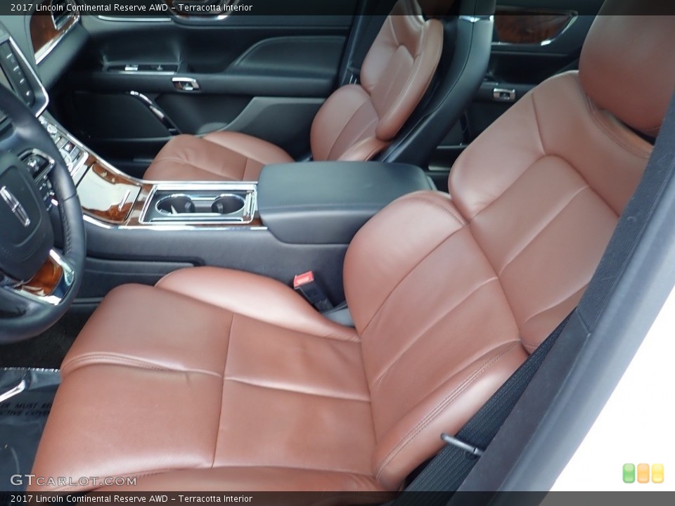 Terracotta 2017 Lincoln Continental Interiors