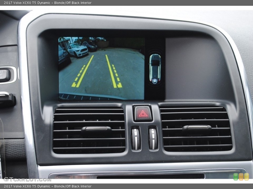 Blonde/Off Black Interior Controls for the 2017 Volvo XC60 T5 Dynamic #138392243