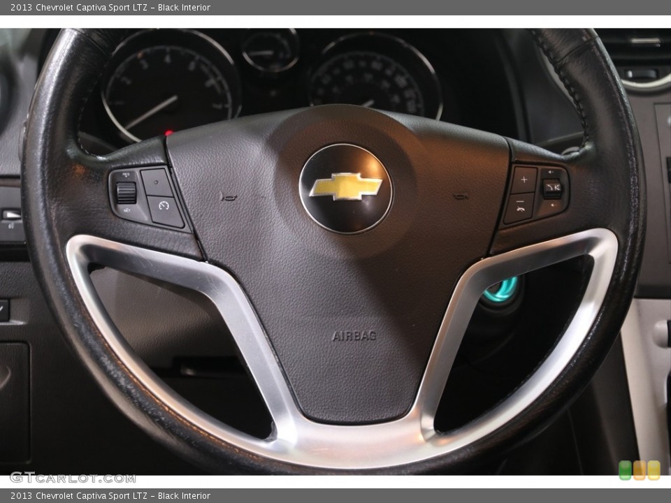 Black Interior Steering Wheel for the 2013 Chevrolet Captiva Sport LTZ #138392616