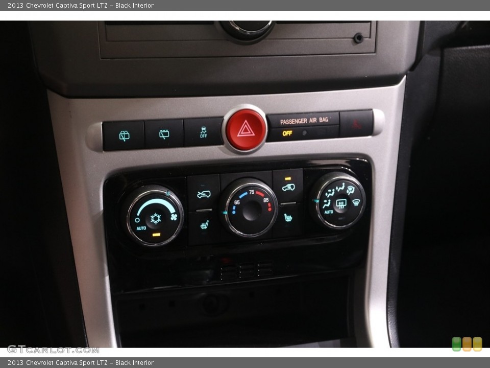 Black Interior Controls for the 2013 Chevrolet Captiva Sport LTZ #138392712