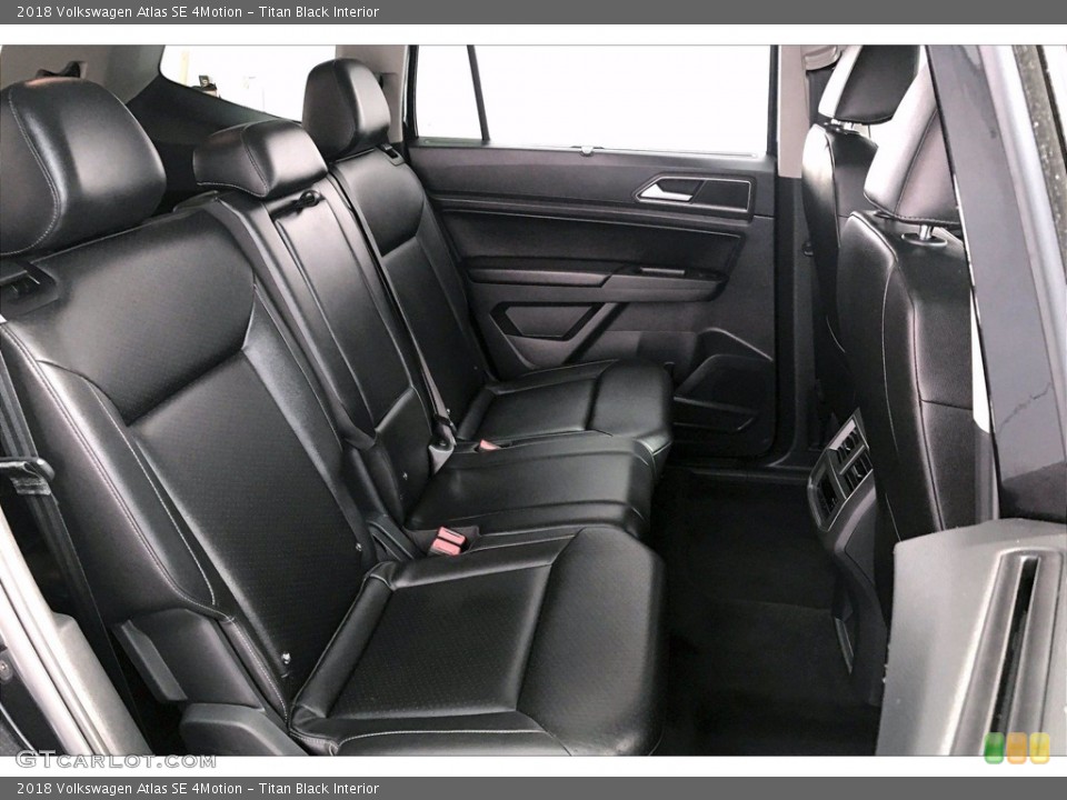Titan Black Interior Rear Seat for the 2018 Volkswagen Atlas SE 4Motion #138394992