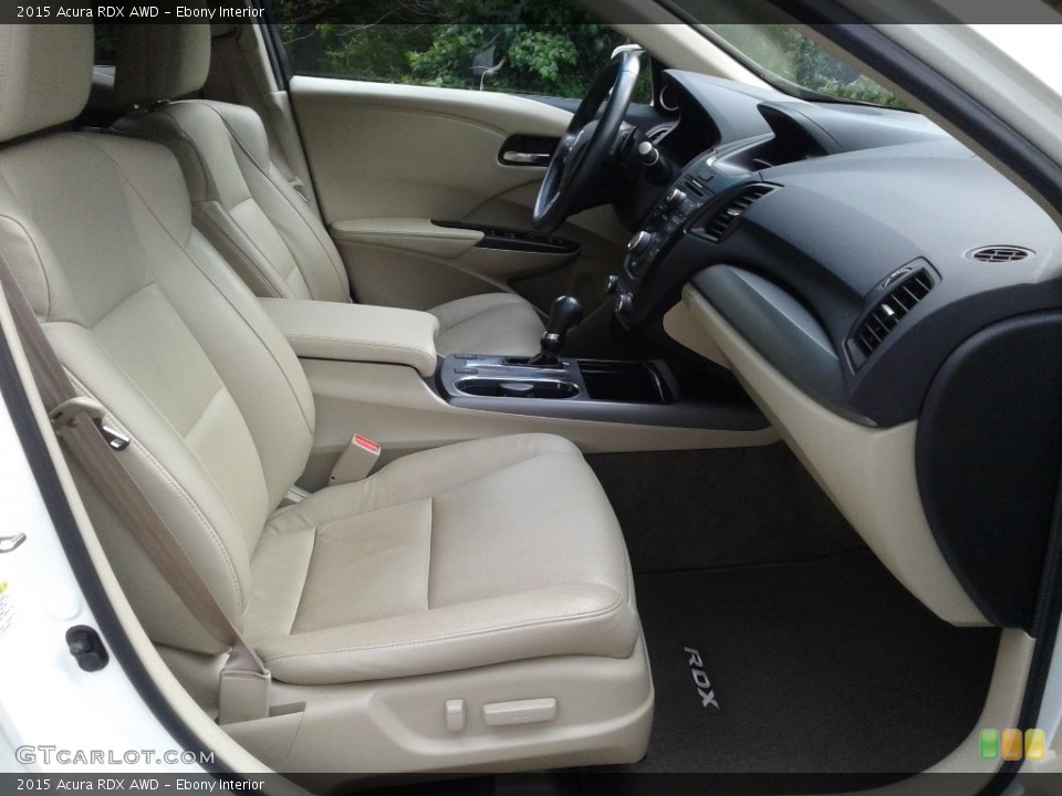 Ebony Interior Front Seat for the 2015 Acura RDX AWD #138395253