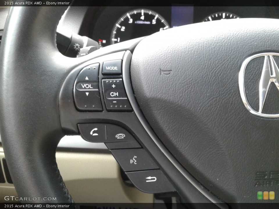 Ebony Interior Controls for the 2015 Acura RDX AWD #138395289