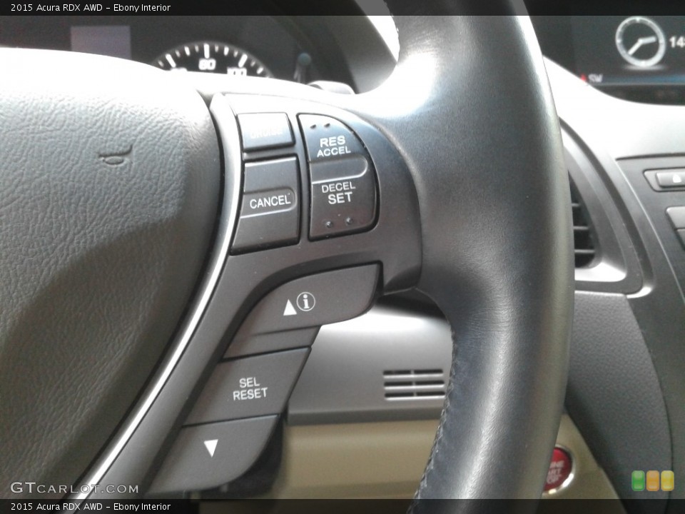 Ebony Interior Controls for the 2015 Acura RDX AWD #138395304