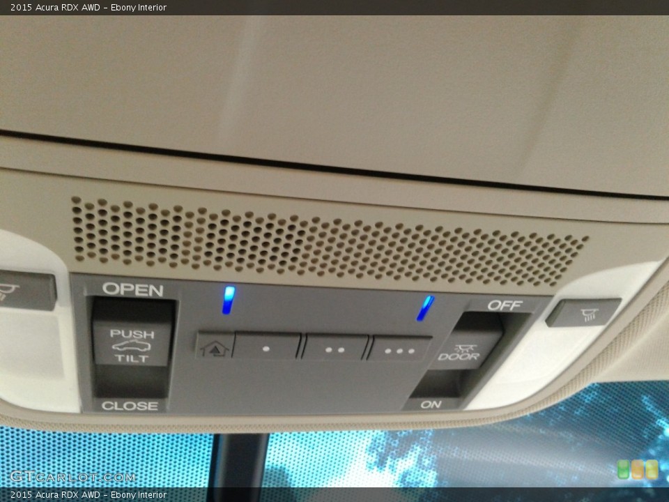 Ebony Interior Controls for the 2015 Acura RDX AWD #138395418