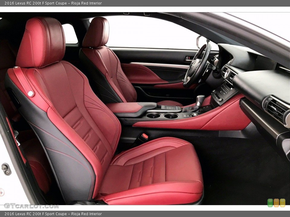 Rioja Red Interior Photo for the 2016 Lexus RC 200t F Sport Coupe #138396451