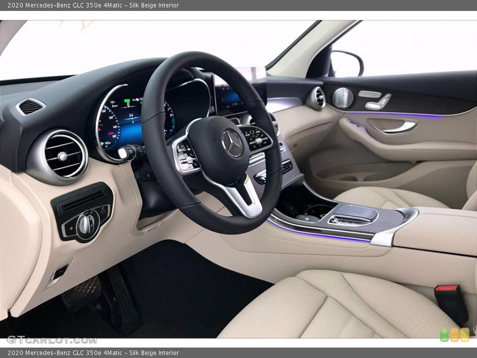 Silk Beige Interior Front Seat for the 2020 Mercedes-Benz GLC 350e 4Matic #138402877