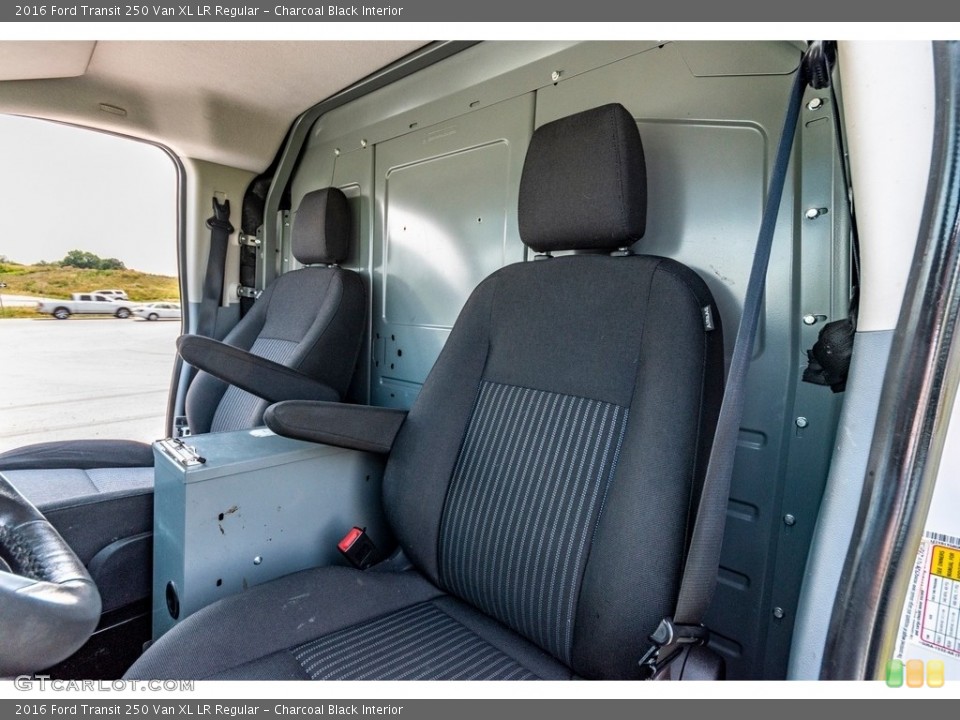 Charcoal Black Interior Front Seat for the 2016 Ford Transit 250 Van XL LR Regular #138403896