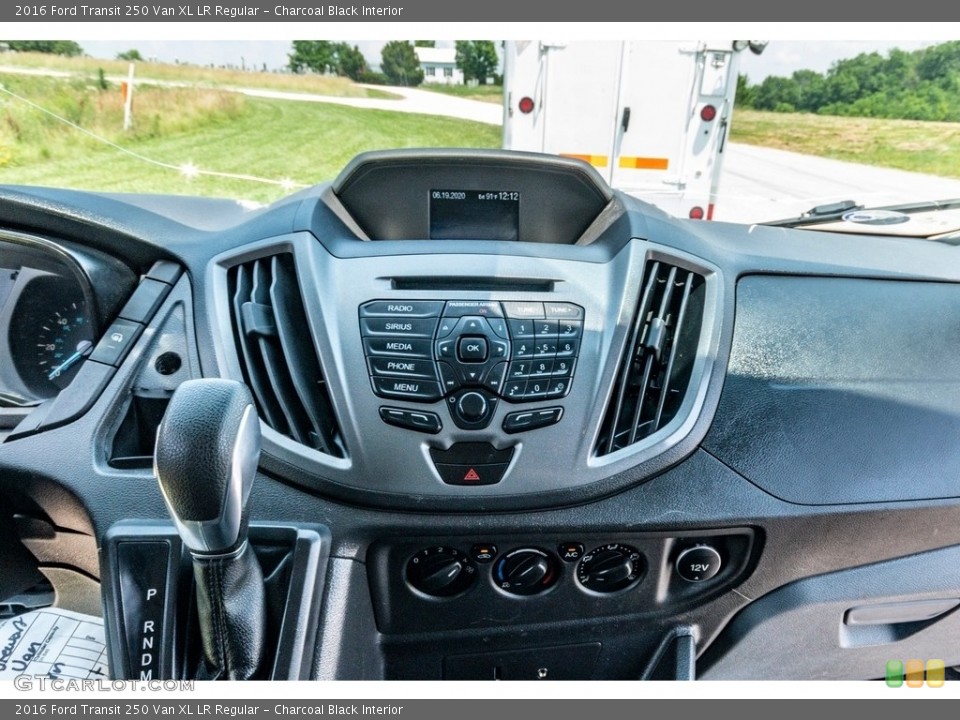 Charcoal Black Interior Controls for the 2016 Ford Transit 250 Van XL LR Regular #138404214