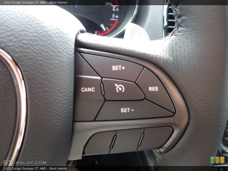 Black Interior Steering Wheel for the 2020 Dodge Durango GT AWD #138410922