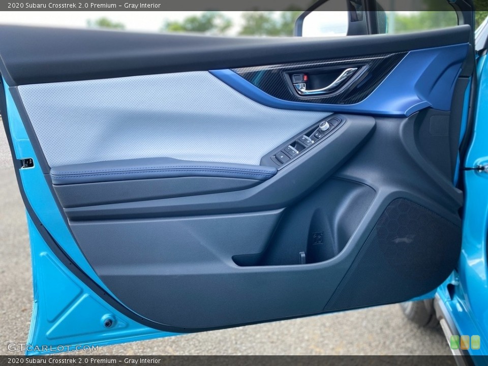 Gray Interior Door Panel for the 2020 Subaru Crosstrek 2.0 Premium #138412551