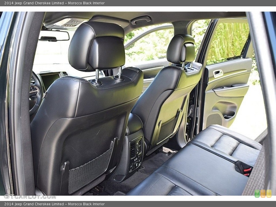 Morocco Black Interior Rear Seat for the 2014 Jeep Grand Cherokee Limited #138417412