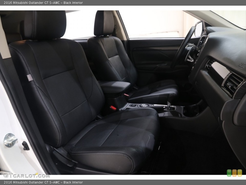 Black Interior Front Seat for the 2016 Mitsubishi Outlander GT S-AWC #138418669