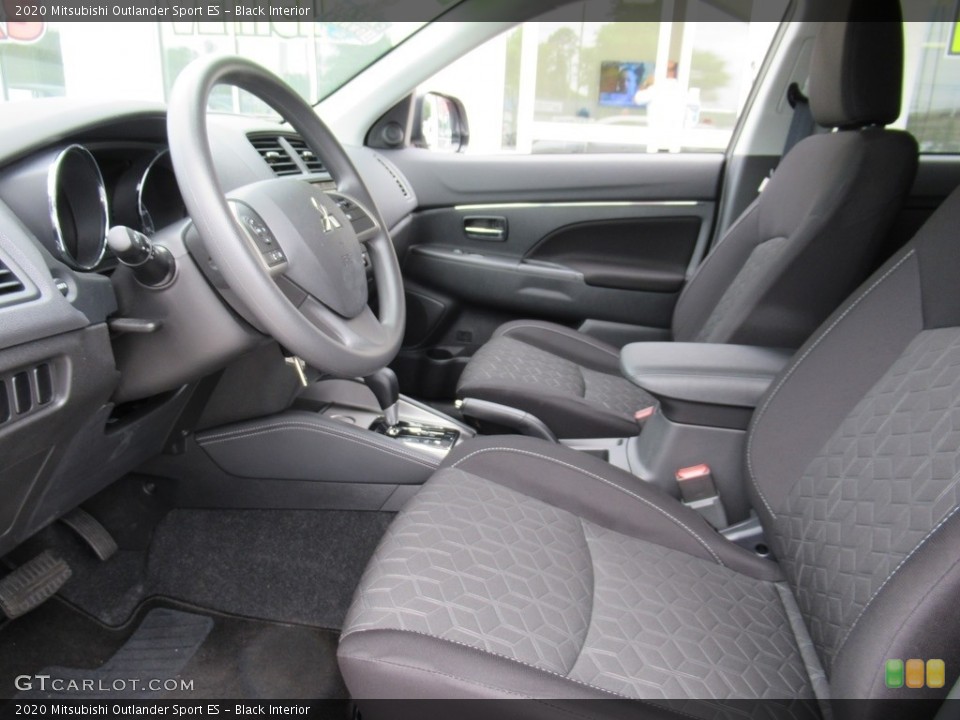 Black Interior Photo for the 2020 Mitsubishi Outlander Sport ES #138421207