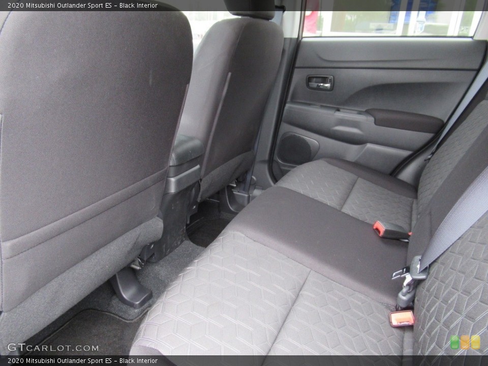Black Interior Rear Seat for the 2020 Mitsubishi Outlander Sport ES #138421222