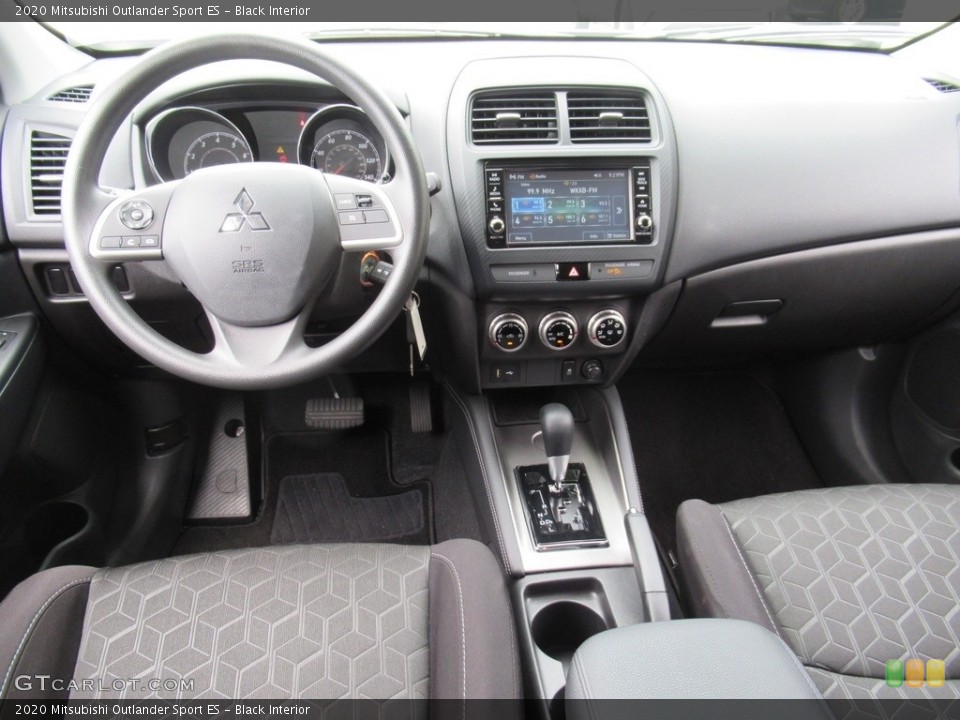 Black Interior Dashboard for the 2020 Mitsubishi Outlander Sport ES #138421285