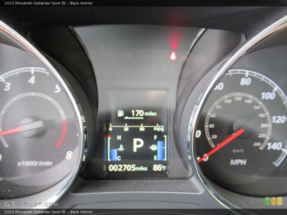 Black Interior Gauges for the 2020 Mitsubishi Outlander Sport ES #138421309