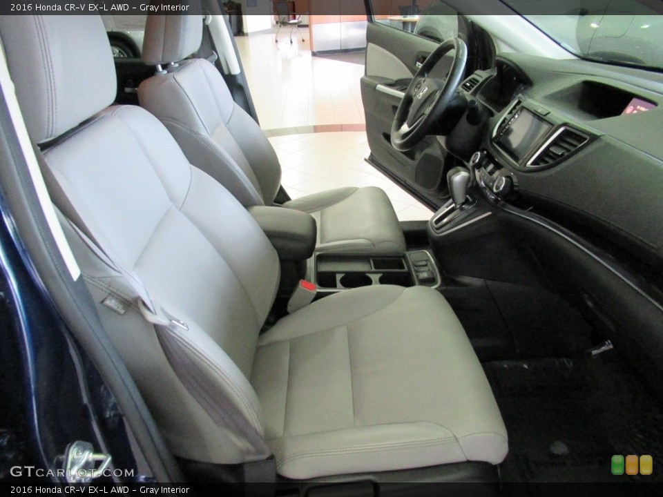 Gray Interior Front Seat for the 2016 Honda CR-V EX-L AWD #138423507