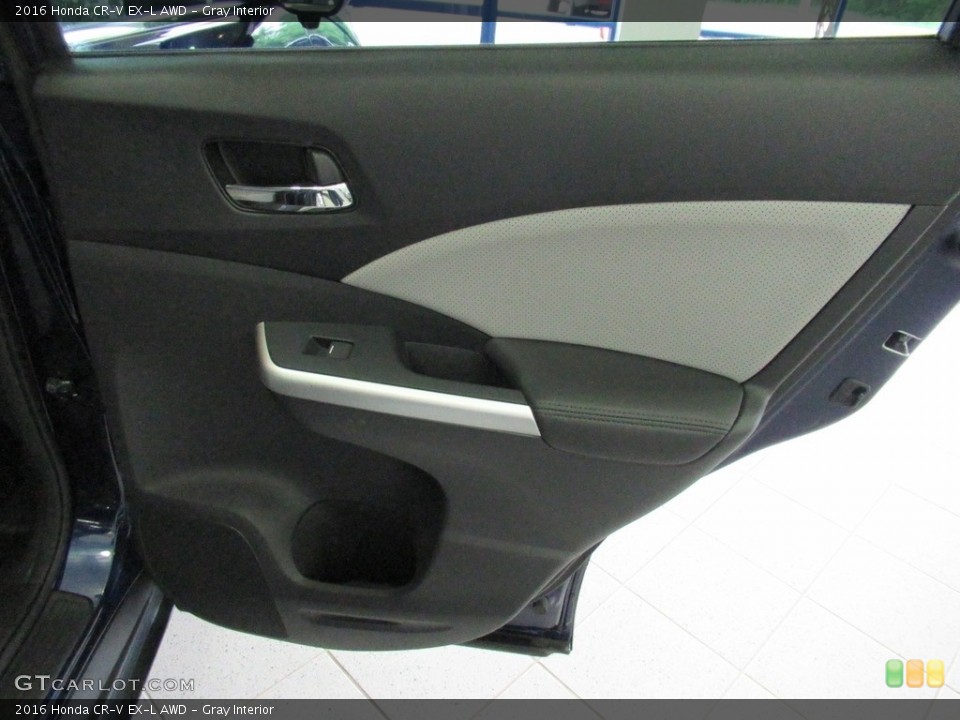 Gray Interior Door Panel for the 2016 Honda CR-V EX-L AWD #138423562