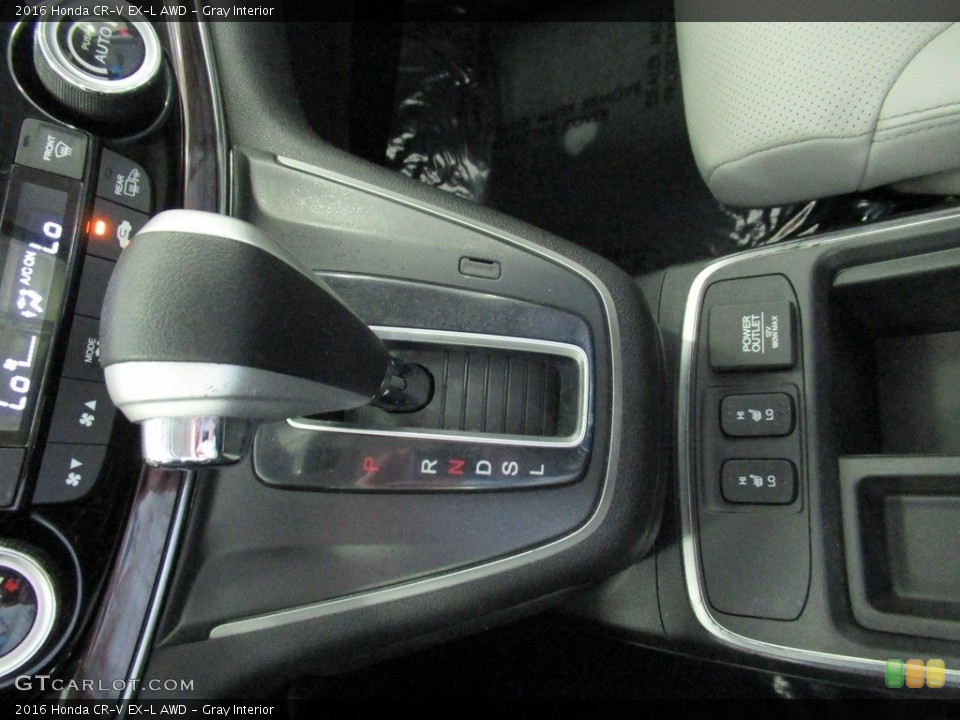Gray Interior Transmission for the 2016 Honda CR-V EX-L AWD #138423925