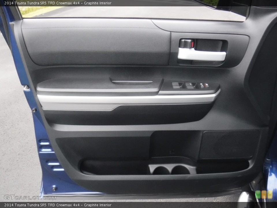 Graphite Interior Door Panel for the 2014 Toyota Tundra SR5 TRD Crewmax 4x4 #138425611