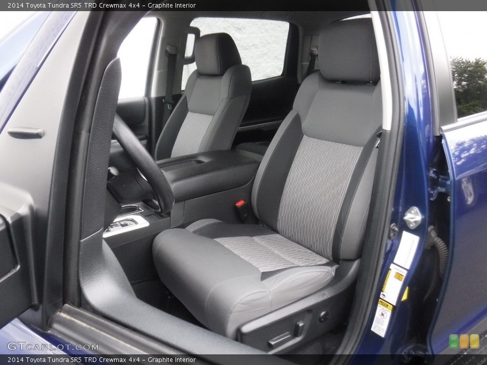Graphite Interior Front Seat for the 2014 Toyota Tundra SR5 TRD Crewmax 4x4 #138425632