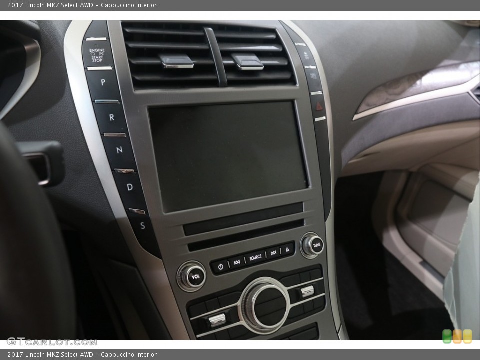 Cappuccino Interior Controls for the 2017 Lincoln MKZ Select AWD #138427771