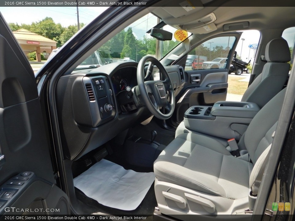 Dark Ash/Jet Black Interior Front Seat for the 2016 GMC Sierra 1500 Elevation Double Cab 4WD #138432099
