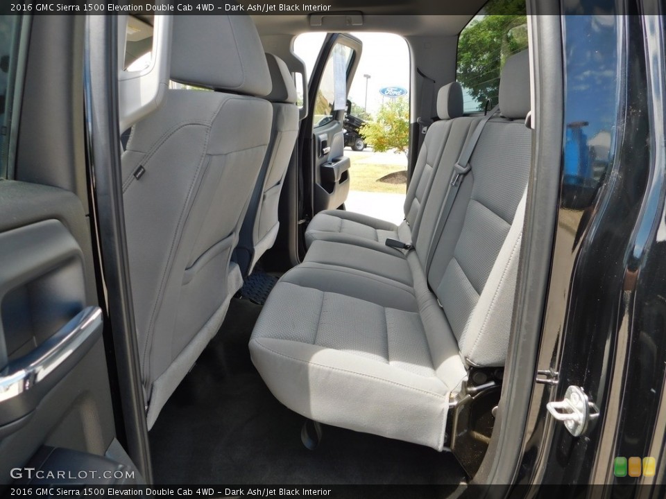 Dark Ash/Jet Black Interior Rear Seat for the 2016 GMC Sierra 1500 Elevation Double Cab 4WD #138432312