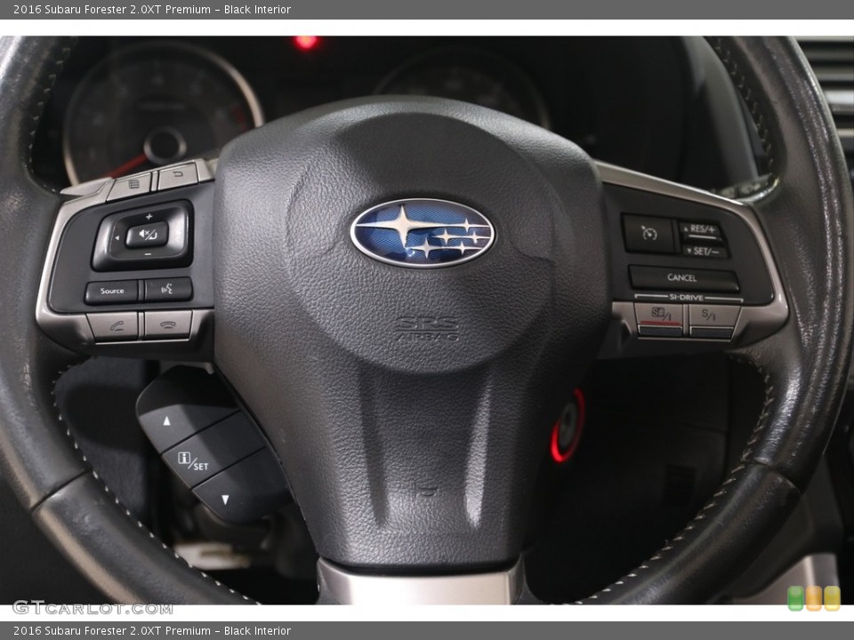 Black Interior Steering Wheel for the 2016 Subaru Forester 2.0XT Premium #138433191