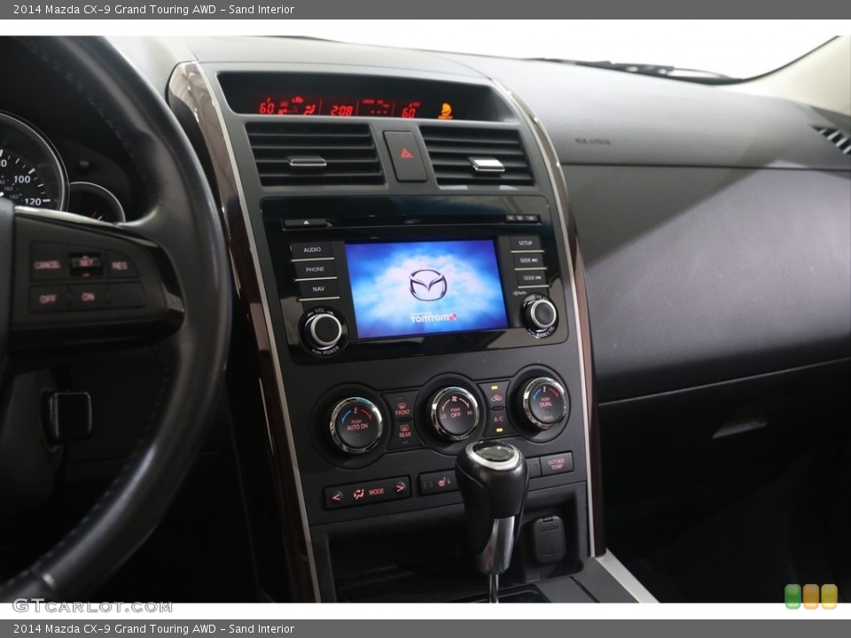 Sand Interior Controls for the 2014 Mazda CX-9 Grand Touring AWD #138435099