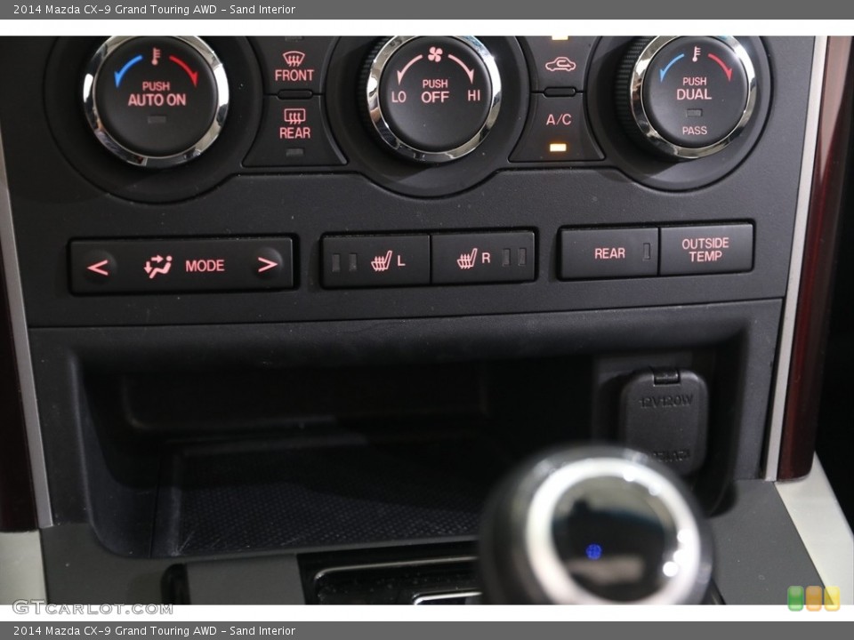Sand Interior Controls for the 2014 Mazda CX-9 Grand Touring AWD #138435192