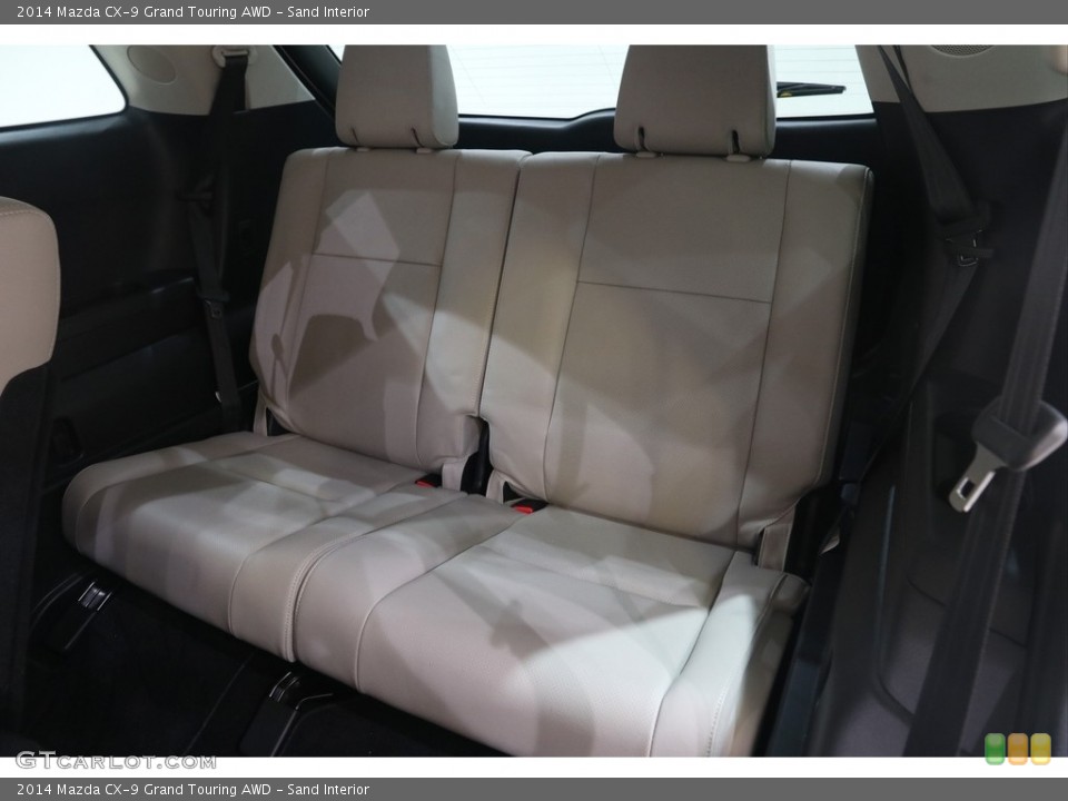 Sand Interior Rear Seat for the 2014 Mazda CX-9 Grand Touring AWD #138435279