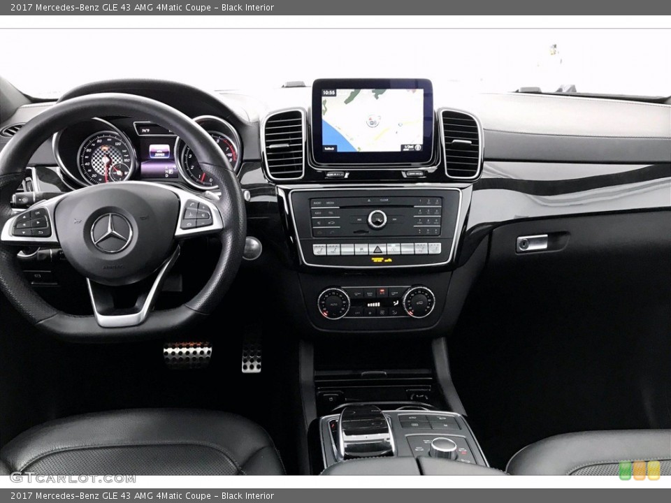 Black Interior Dashboard for the 2017 Mercedes-Benz GLE 43 AMG 4Matic Coupe #138435344