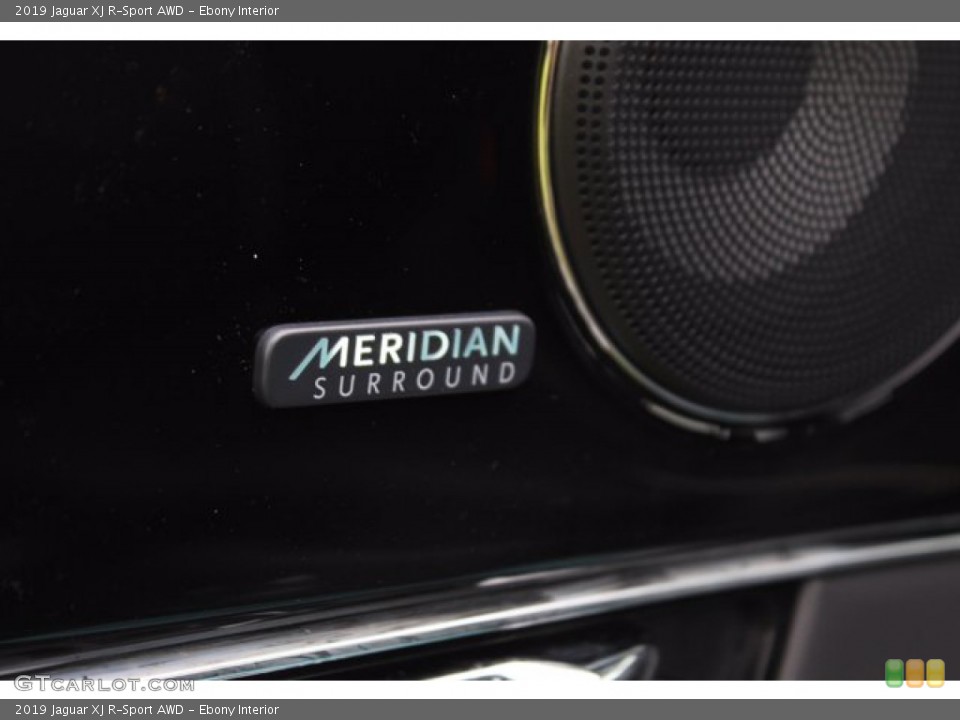 Ebony Interior Audio System for the 2019 Jaguar XJ R-Sport AWD #138436170