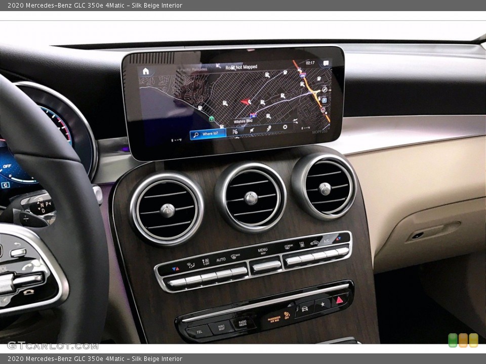 Silk Beige Interior Controls for the 2020 Mercedes-Benz GLC 350e 4Matic #138438243