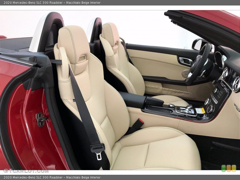 Macchiato Beige Interior Front Seat for the 2020 Mercedes-Benz SLC 300 Roadster #138438576