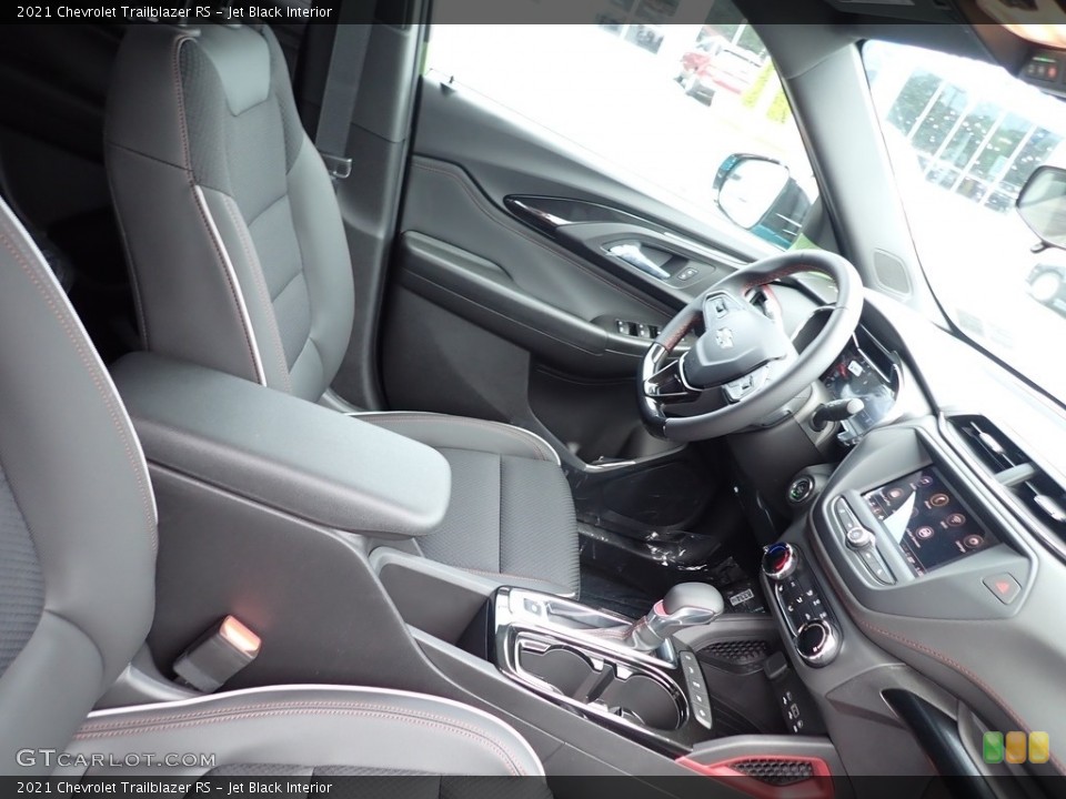 Jet Black Interior Front Seat for the 2021 Chevrolet Trailblazer RS #138439263