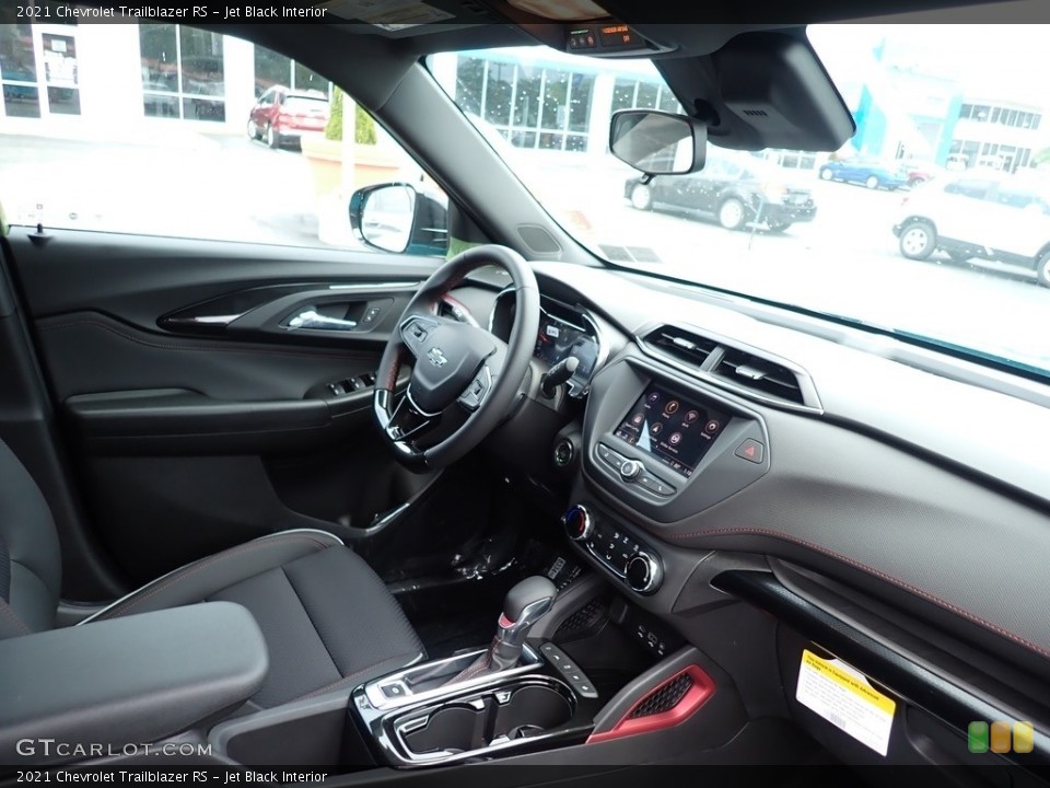 Jet Black Interior Dashboard for the 2021 Chevrolet Trailblazer RS #138439294